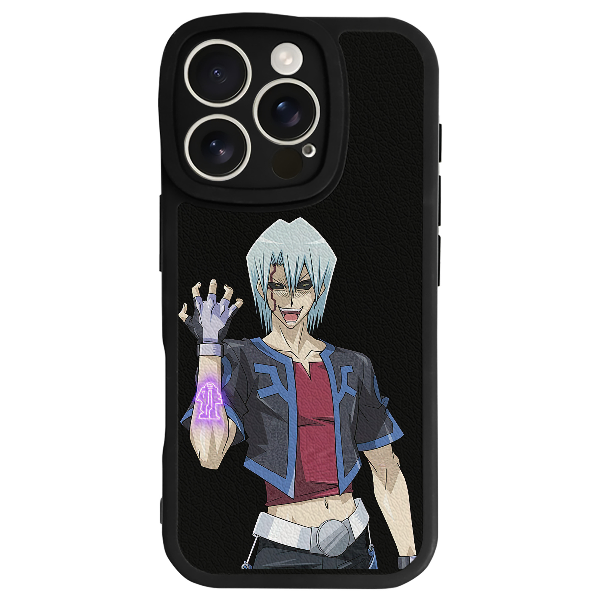 遊☆戯☆王 Yu-Gi-Oh! 【iPhone 16シリーズ対応】シリコンスマホケース（レザー調） 材質：シリコン